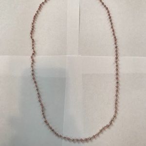 Small Bead Link Necklace